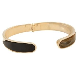 💕TRINA TURK💕 Black Tortoise Hinge Bracelet